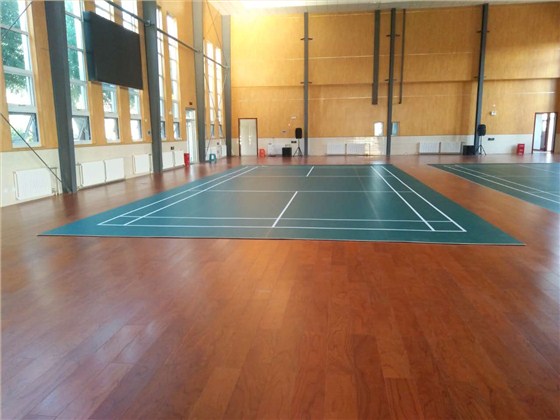 祝賀肅寧某車輛維修分公司羽毛球場地完美竣工!|客戶案例 - pvc地板,塑膠地板,PVC運(yùn)動(dòng)地膠,,拼裝地板,中潤致遠(yuǎn)400-969-3022